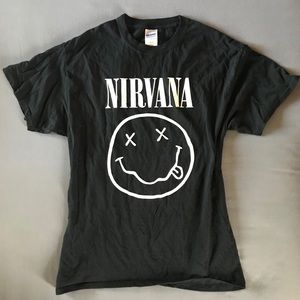 SOLD ON M // Nirvana Logo Tshirt - L